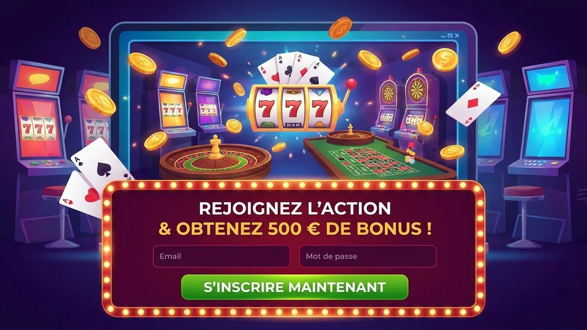 Inscription avec bonus